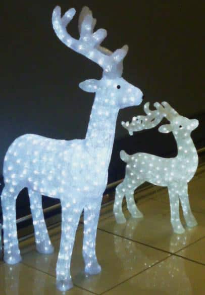 Renos de luz / Light reindeers