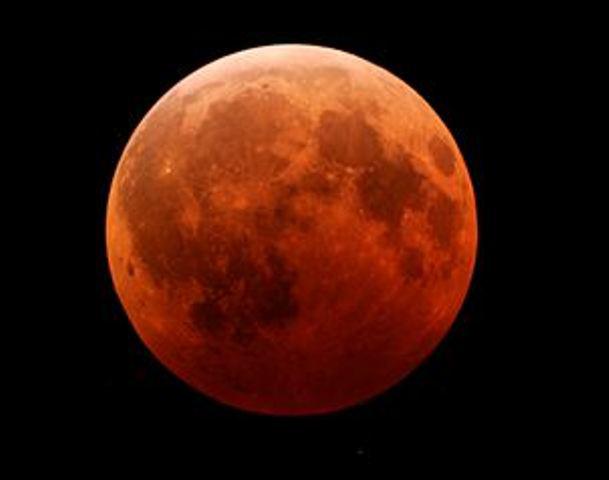 Eclipse lunar desde Mexico 3 am