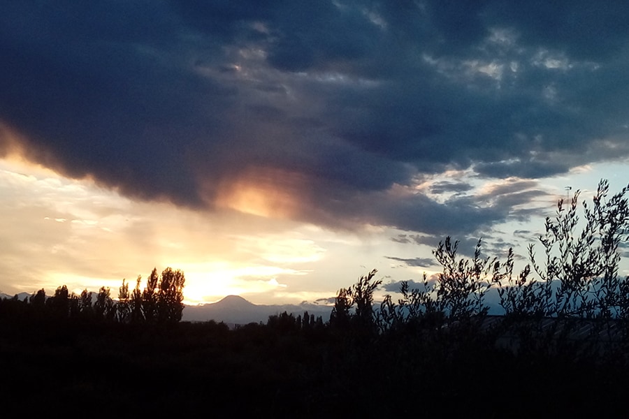Atardecer en Mendoza (Argentina)