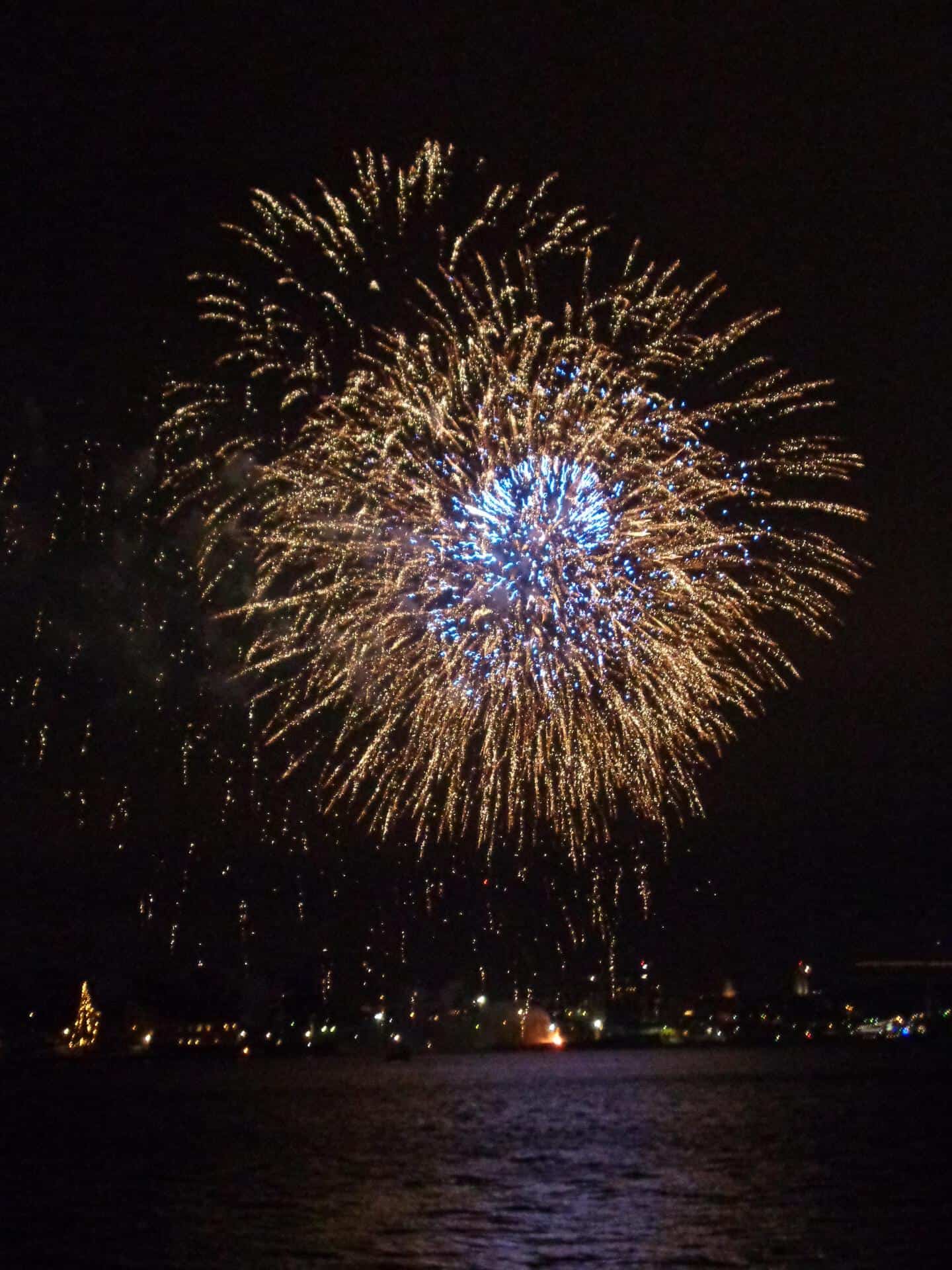 Fireworks on New Year