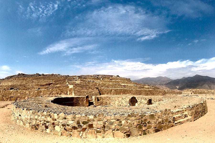 Pyramid in Caral