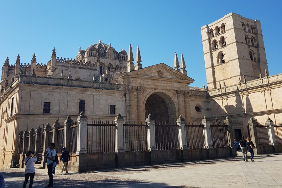Romanesque tower in Zamora