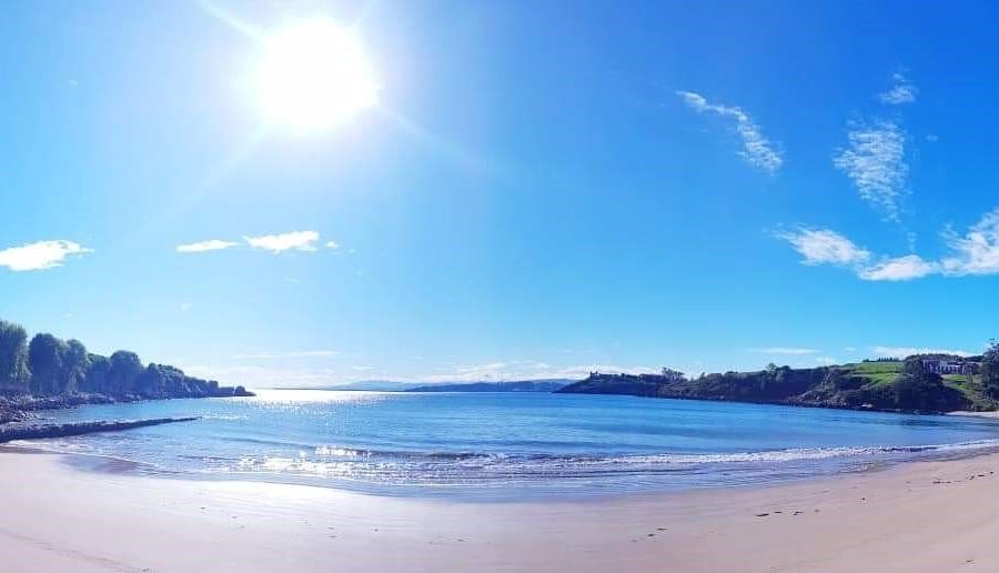 Antomero beach in Asturias