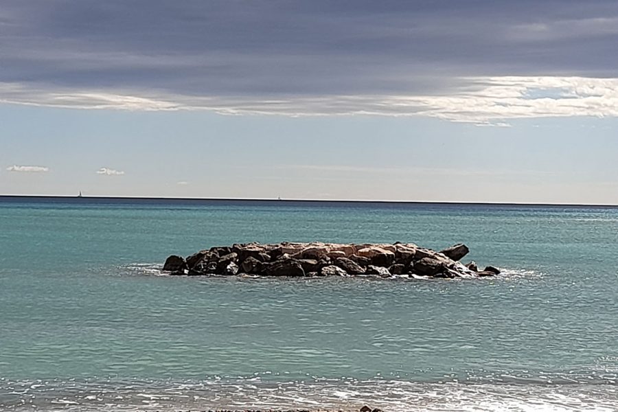 Torrevisca, mar verde