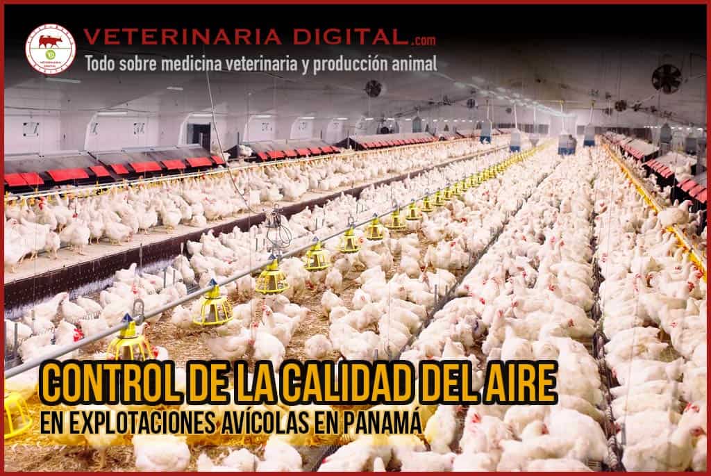 Control de la calidad del aire en explotaciones avícolas en Panamá
