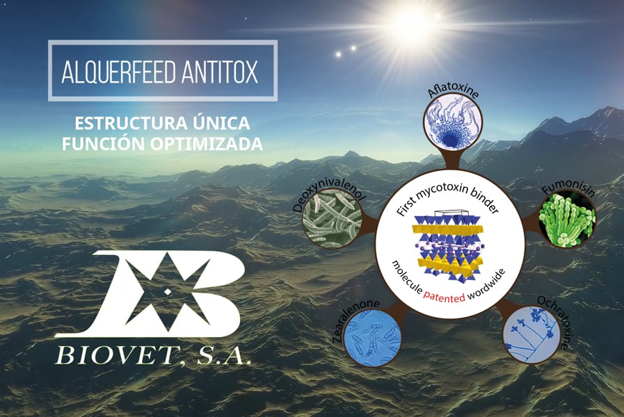 Alquerfeed Antitox: estructura única, función optimizada