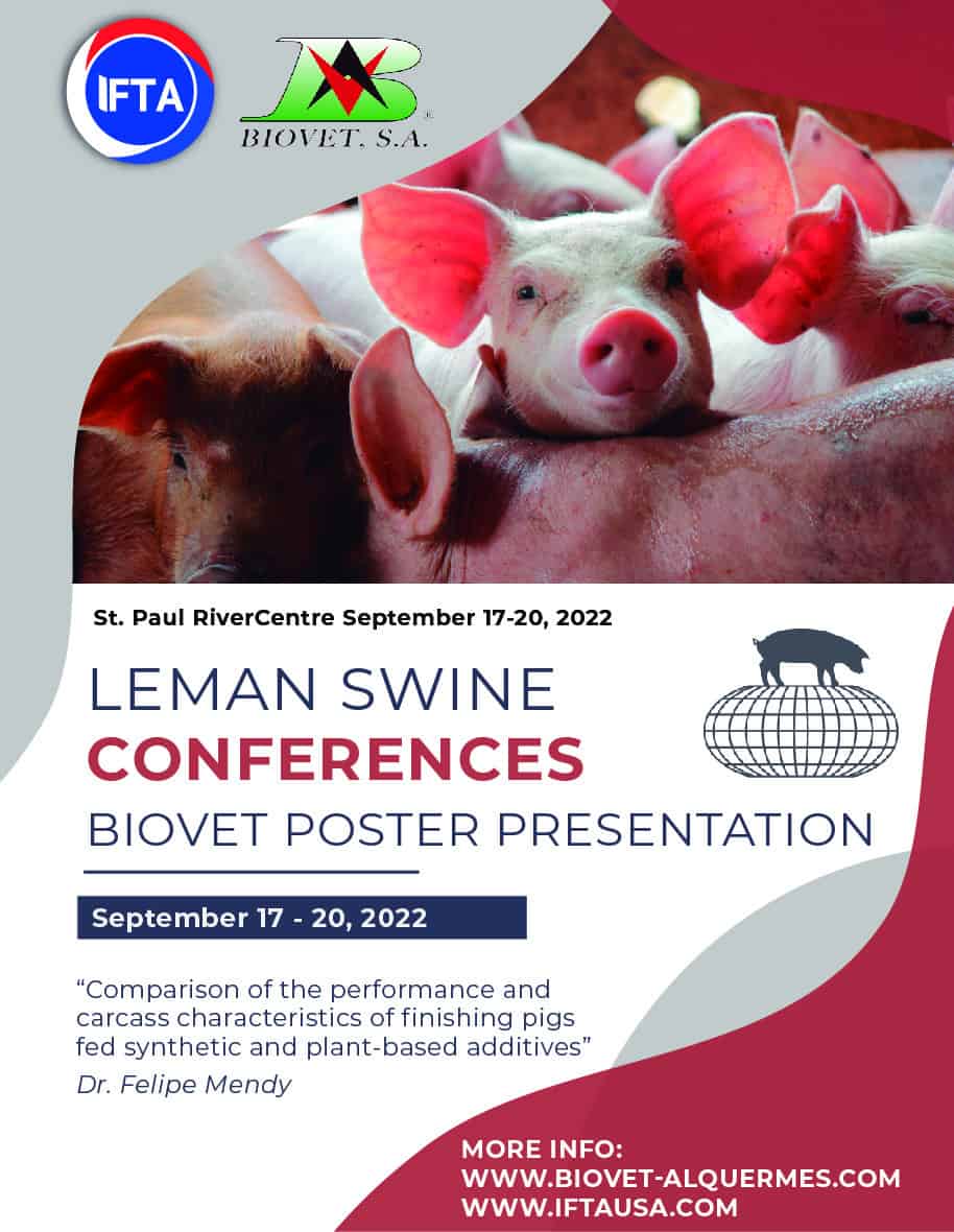 The effect of Alquernat Nebsui to improve the performance of pigs in the finishing stage