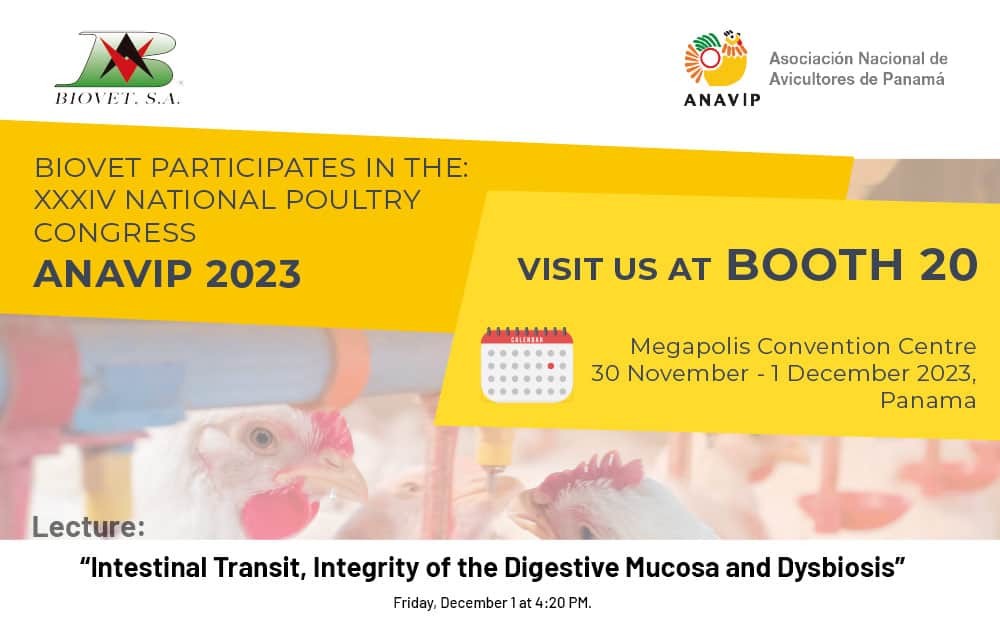 Biovet present in ANAVIP’s Congress 2023