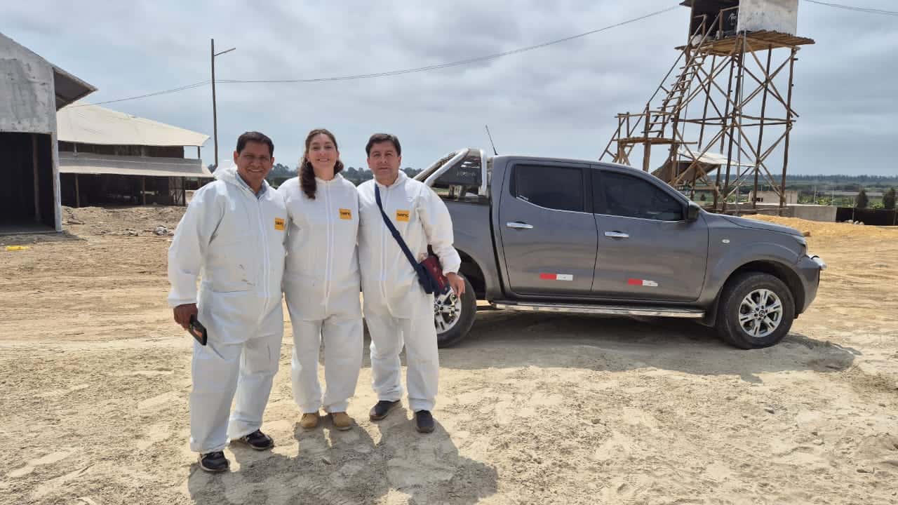 Biovet y Adivet realizan visitas técnicas en Perú 