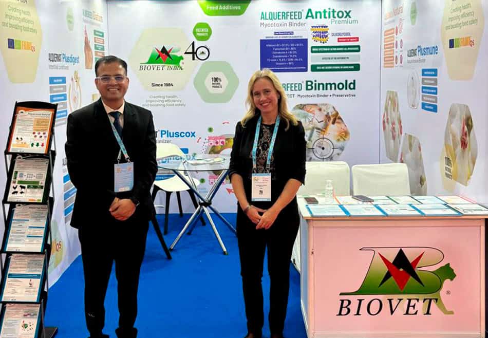 Biovet inicia con éxito su participación en Poultry India 2024